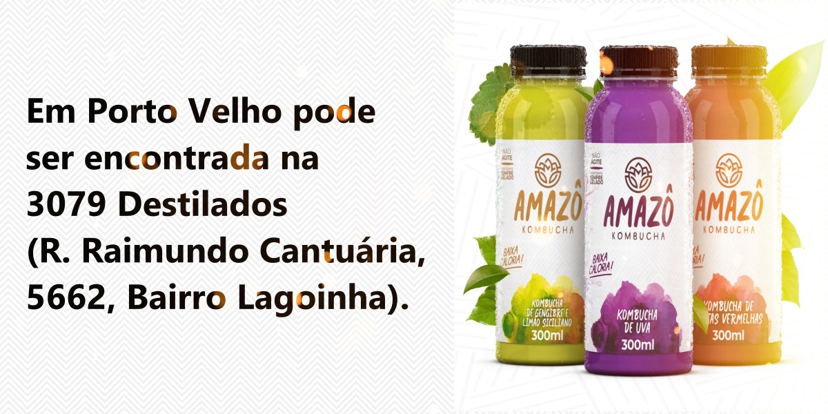 Agenda News: Conheça o Kombucha Amazô e os benefícios da bebida, por Renata Camurça - News Rondônia