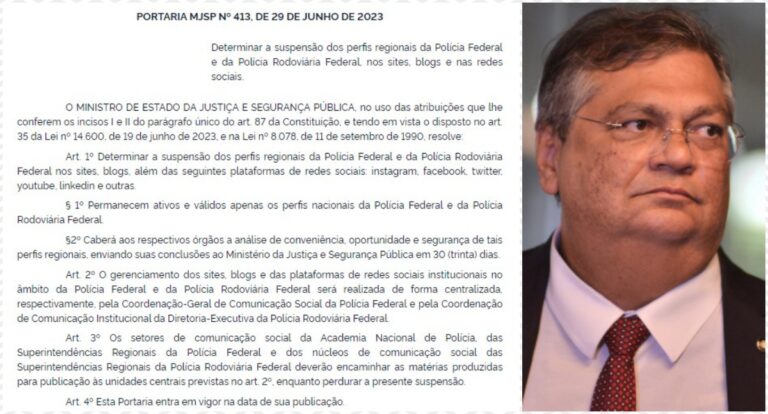 Perfis da PRF e da PF em Rondônia estão suspensos nas redes sociais após determinação de ministro - News Rondônia