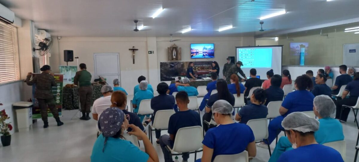 Sedam realiza palestra educativa sobre queimadas e incêndios florestais no Hospital Santa Marcelina, em Porto Velho - News Rondônia
