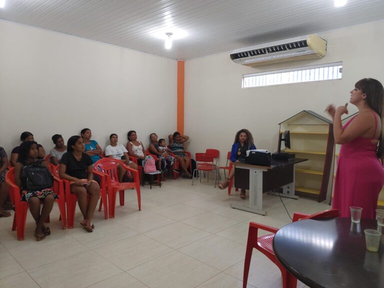 AGOSTO LILÁS - Creas Mulher realiza palestra no Cras Betinho - News Rondônia