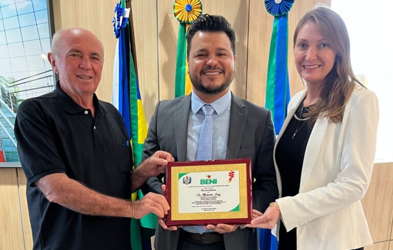 Presidente da Alero recebe homenagem por apoio à construção da Ponte Binacional - News Rondônia