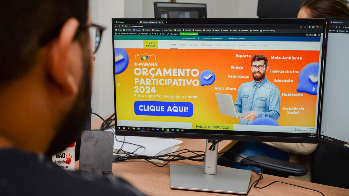 Ji-Paraná: Sugestões ao Orçamento Participativo encerram em 31 de agosto - News Rondônia