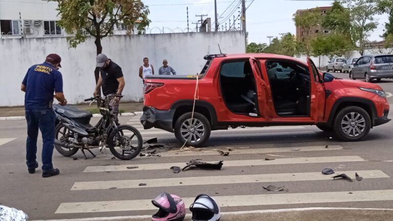 Motociclista morre após bater na traseira de Strada no centro de Porto Velho - News Rondônia