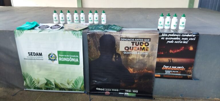 Sedam promove palestras de educação ambiental para alunos de escolas públicas em Nova Brasilândia d’Oeste - News Rondônia