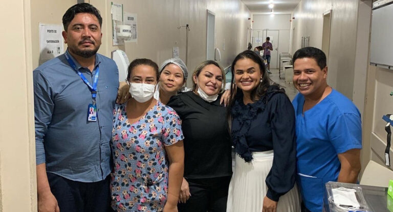 Deputada Estadual Dra. Taissa Sousa Realiza Nova Visita ao Hospital João Paulo II e Atenderá Demandas para Melhoria