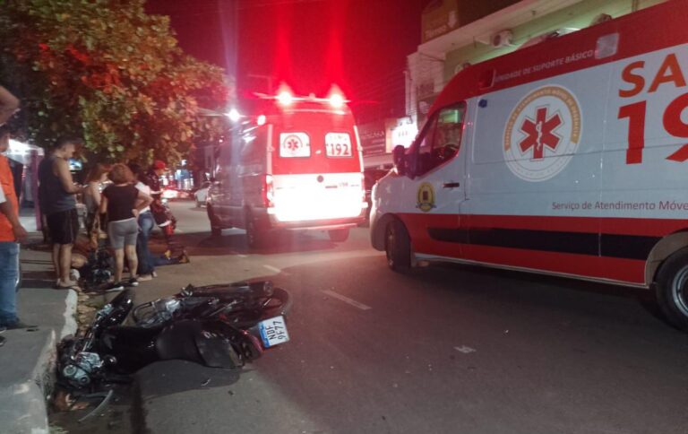 Acidente deixa motociclista em estado grave no centro - News Rondônia