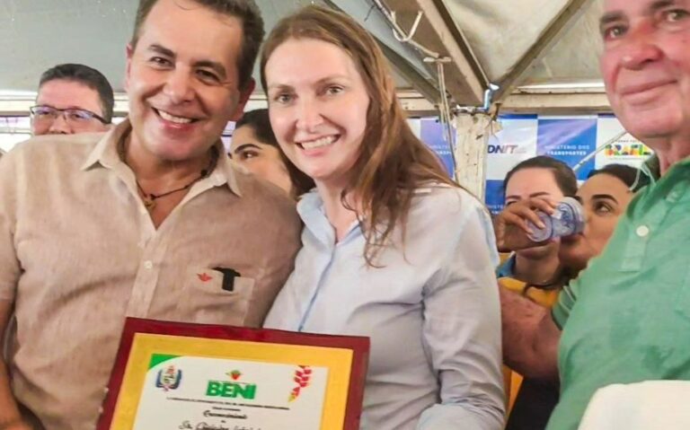 Lebrinha agradece homenagem do governador do Beni, por trabalhos pró integração Brasil x Bolívia - News Rondônia