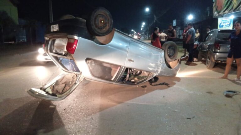 Motorista embriagado é preso após causar capotamento de veículo e tentar fugir - News Rondônia