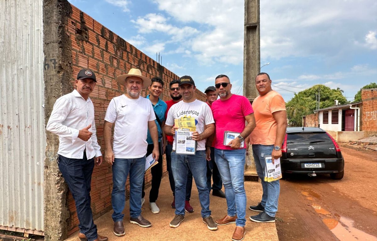 Vereador Everaldo Fogaça visita o bairro Três Marias e informa população da retomada do programa Tchau Poeira - News Rondônia