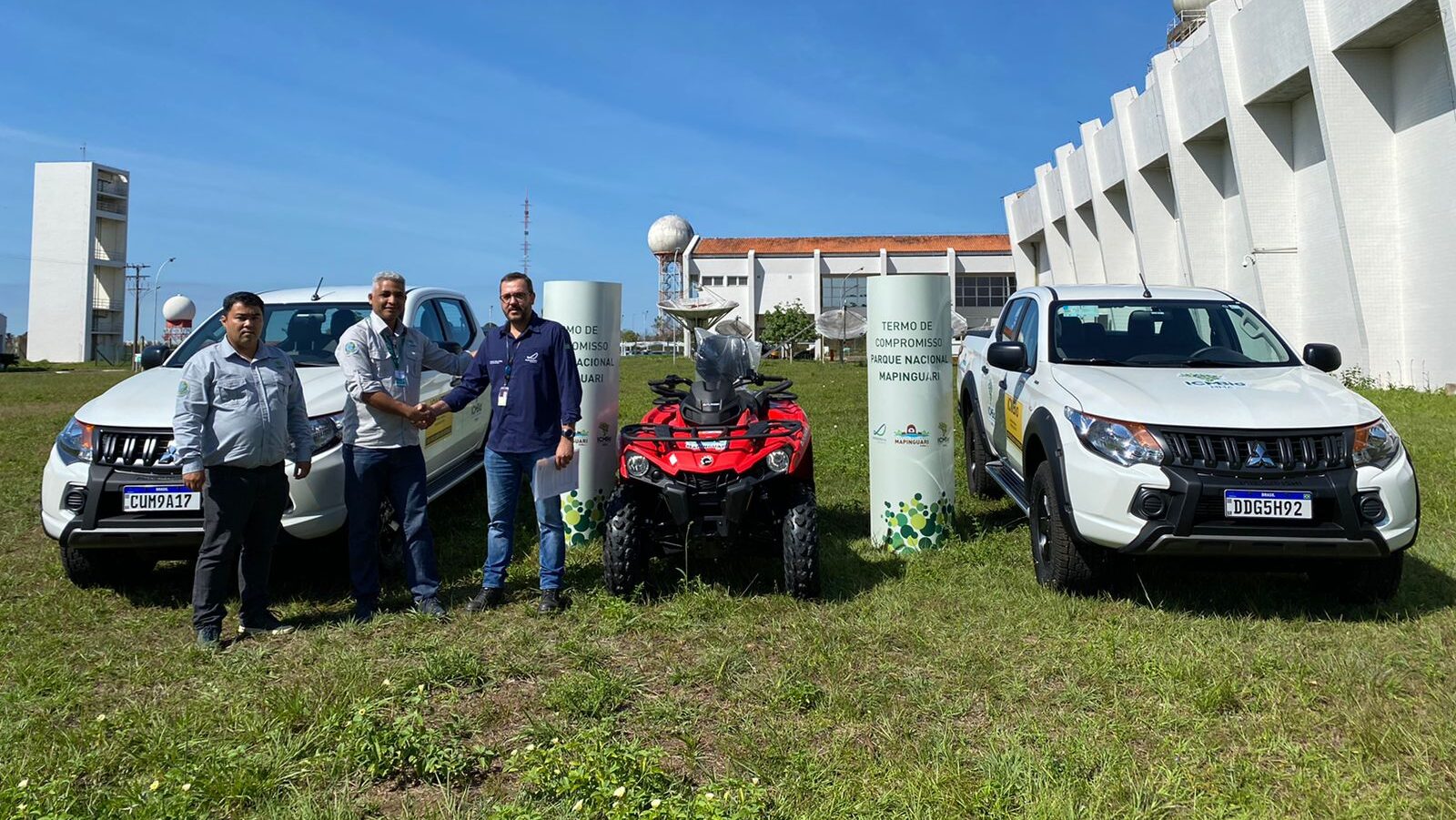 A Santo Antônio Energia realiza obras estruturais no Parque Nacional Mapinguari