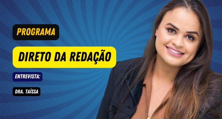 Programa Direto da Redação entrevista: Dra. Taíssa - deputada estadual - News Rondônia