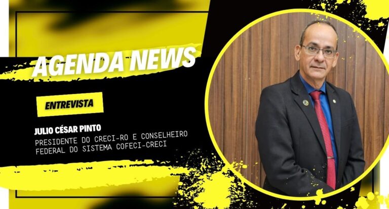 Programa Agenda News entrevista: Julio César Pinto - Presidente do Creci-RO e Cofeci-Creci - News Rondônia