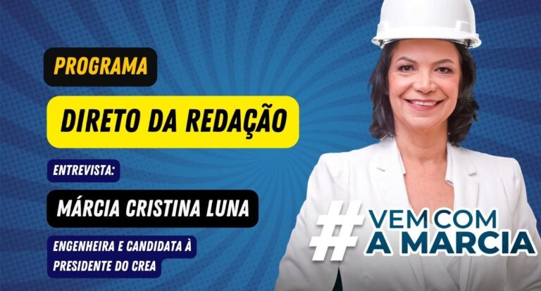 Programa Direto da Redação entrevista: Márcia Cristina Luna - candidata à presidência do CREA - News Rondônia