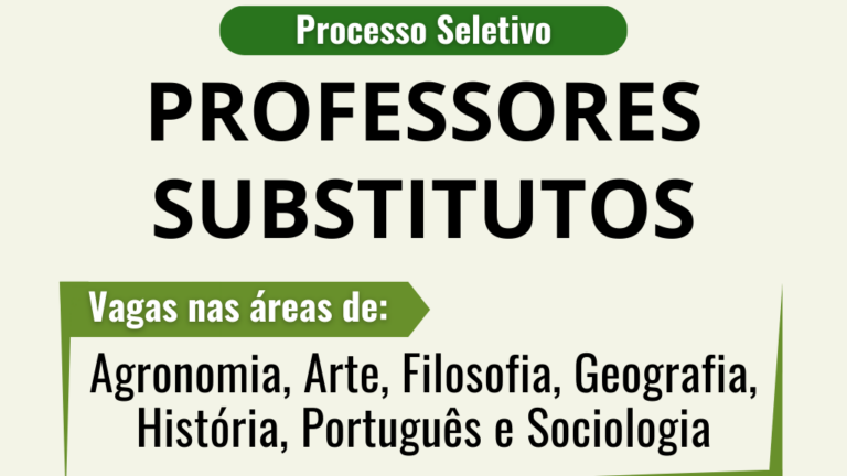 IFRO Campus Colorado do Oeste seleciona professores substitutos de diversas áreas
