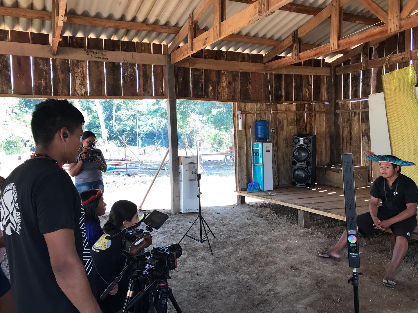 Jovens Comunicadores: grupo percorre aldeias captando a essência indígena - News Rondônia