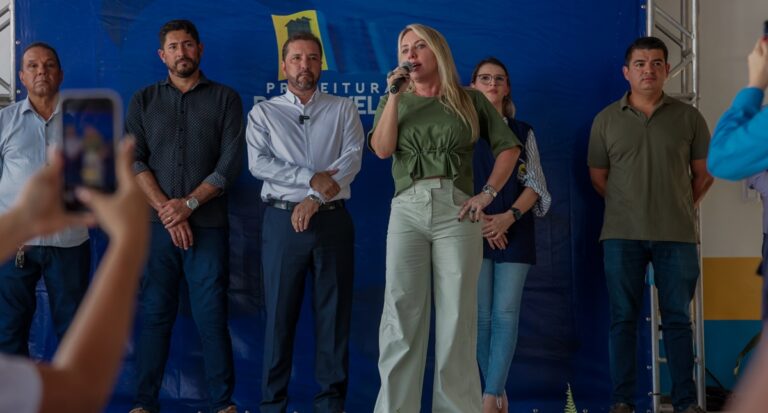 Ieda Chaves destaca importância da educação durante inauguração de escola em Jaci-Paraná