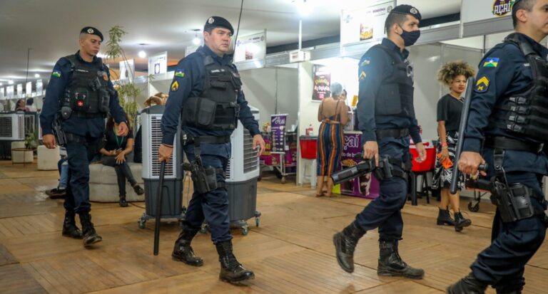 Segurança é reforçada desde o início da programação da 12ª Expovel em Porto Velho