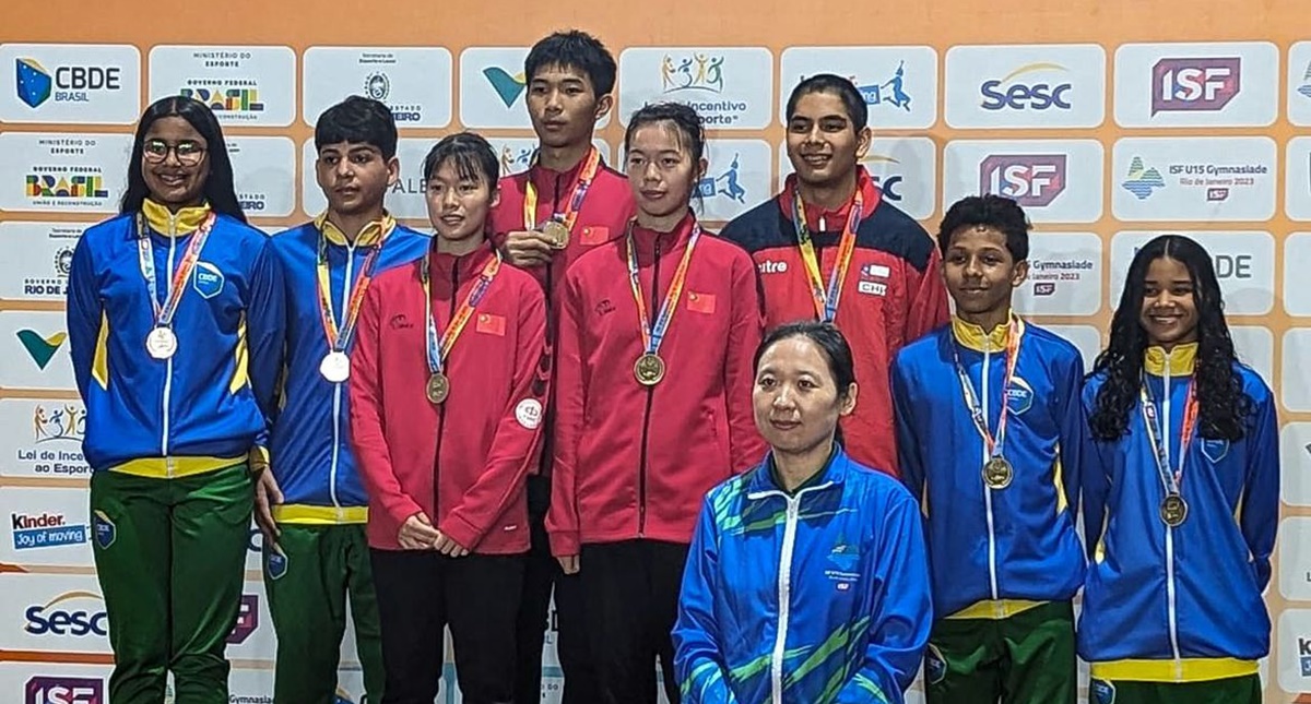 Brasil fica em primeiro lugar na Olimpíada do Desporto Escolar