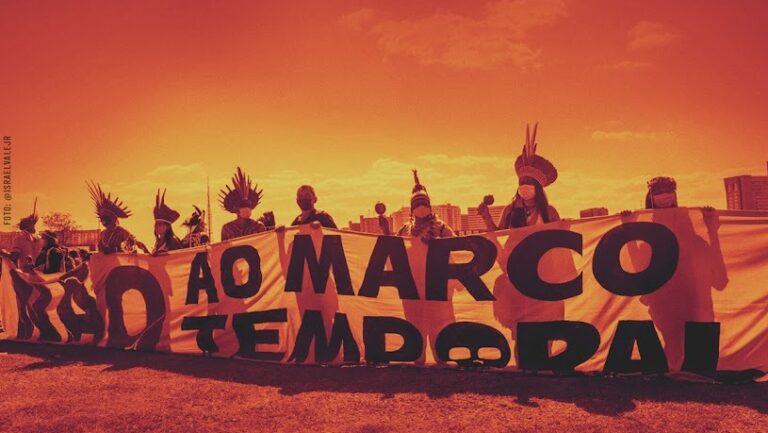 STF marca retomada do julgamento do marco temporal e Apib convoca mobilização nacional