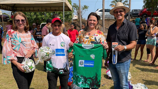 Torneio em Cujubim teve apoio com emenda parlamentar da deputada Cláudia de Jesus