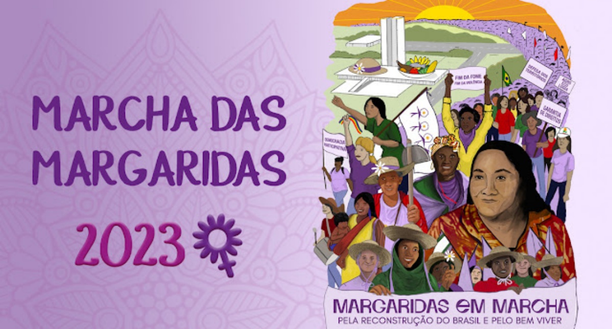 Marcha das Margaridas em Defesa dos Direitos das Mulheres Trabalhadoras