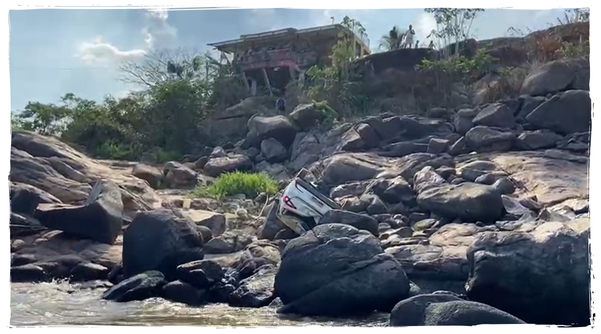 Fortaleza do Abunã: turista acriano tem automóvel lançado de penhasco - News Rondônia