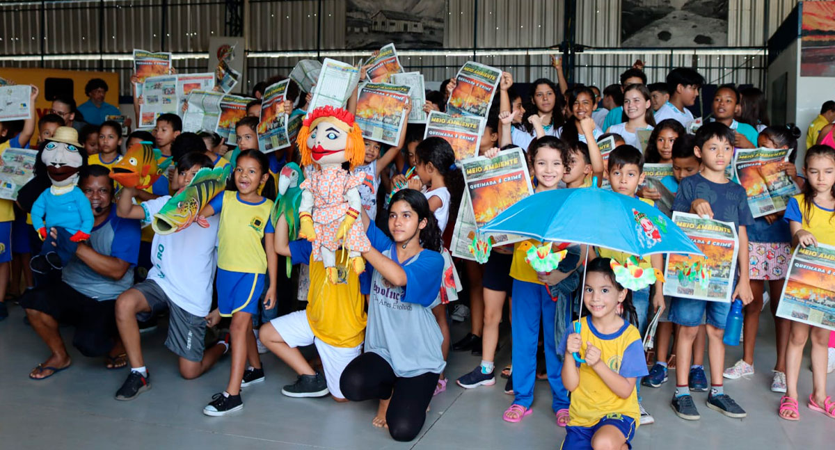 Cia de Artes Evolução: Quem queima se queima - News Rondônia