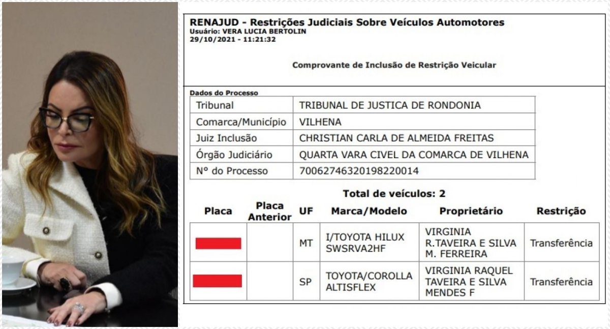 Primeira-dama do Mato Grosso é condenada por calote milionário no Município de Vilhena - News Rondônia