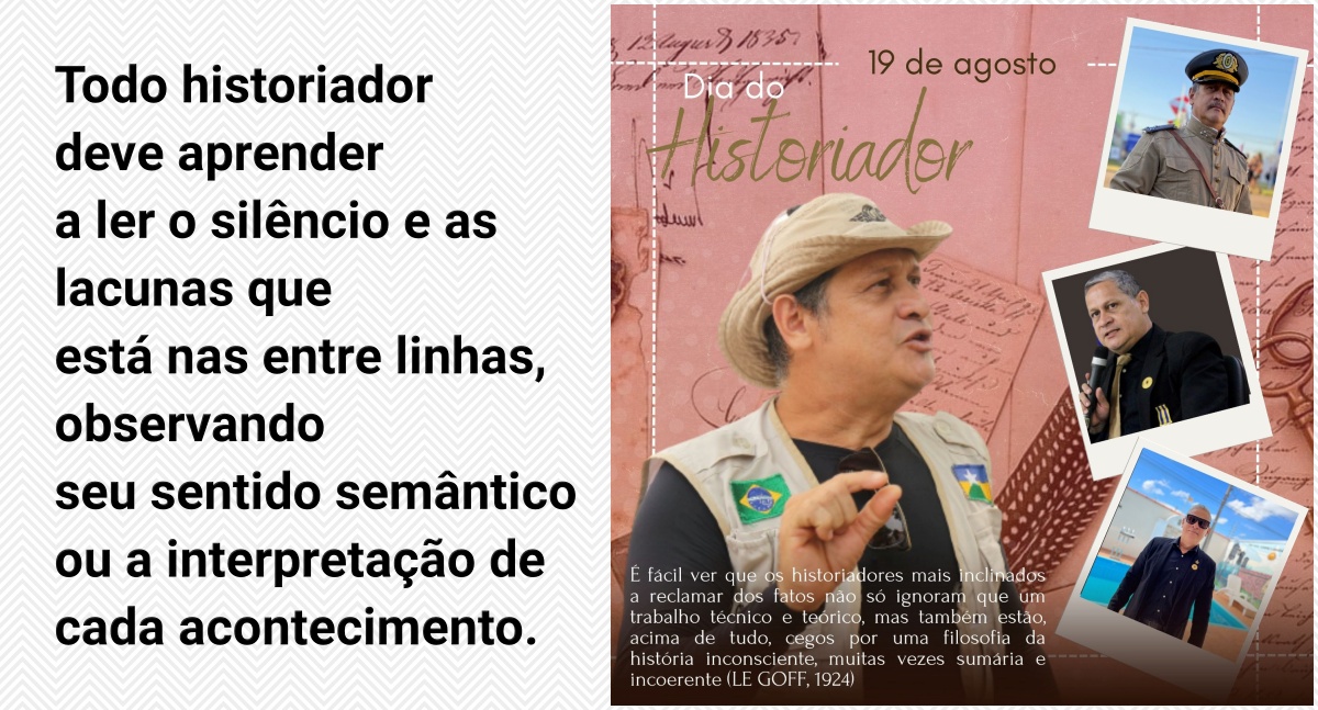 O Historiador, fotógrafo da realidade - por Lourismar Barroso - News Rondônia