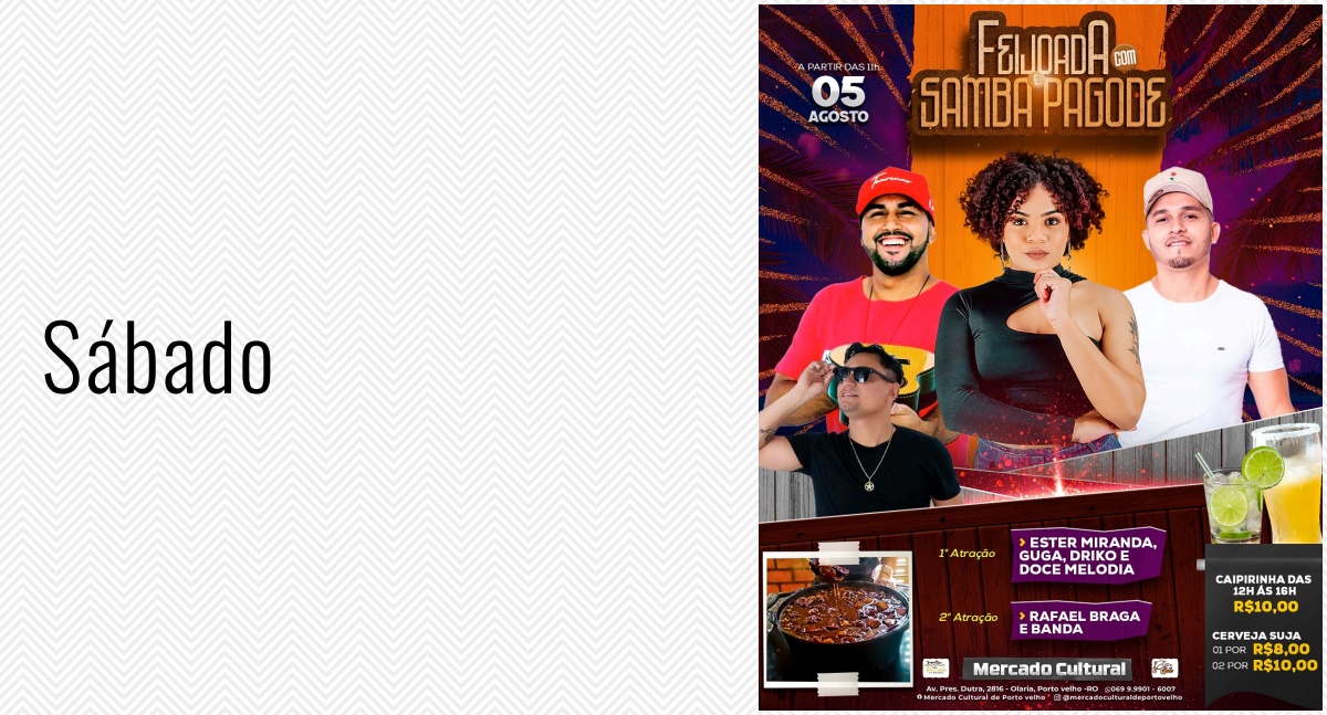 FORRÓ DAS ANTIGAS - Hoje tem shows dos grupos Forró Melodia e Café Com Leite no Mercado Cultural - News Rondônia