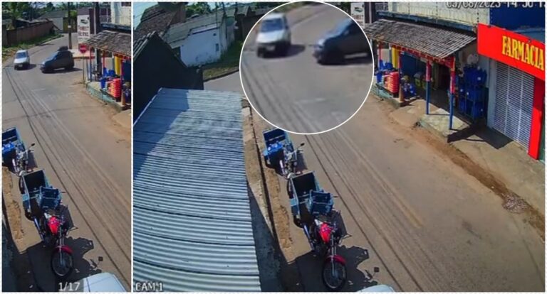 VÍDEO: Câmera registra acidente com capotamento na zona sul - Assista - News Rondônia