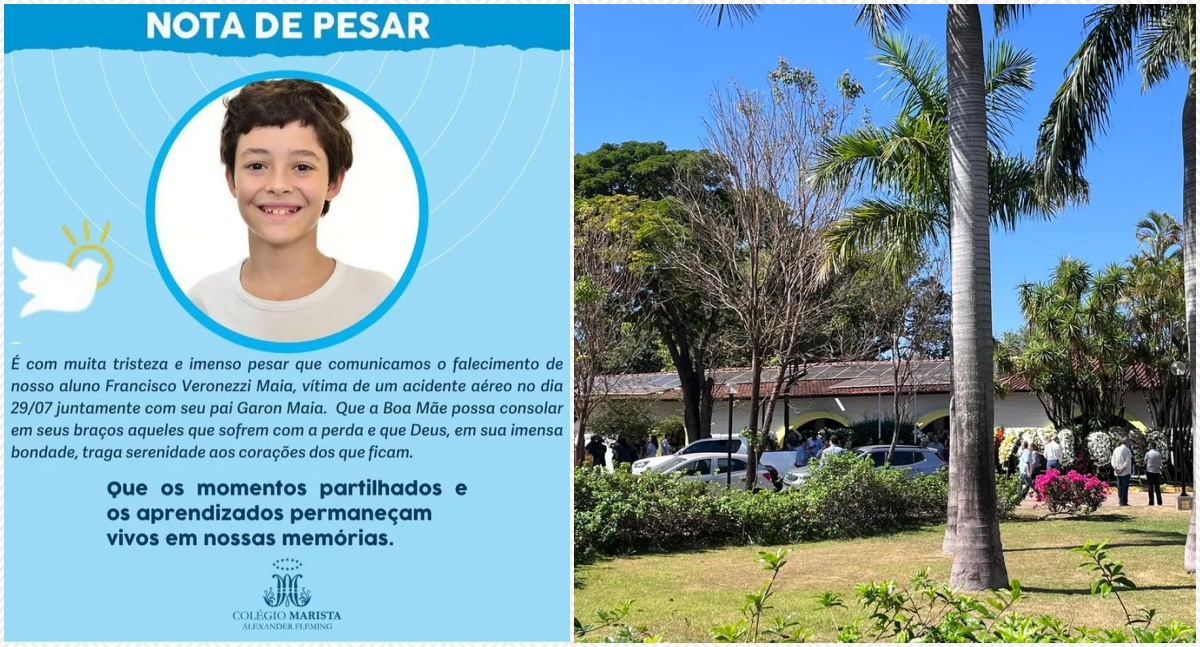 Vítimas de acidente com bimotor são enterradas em Campo Grande - News Rondônia