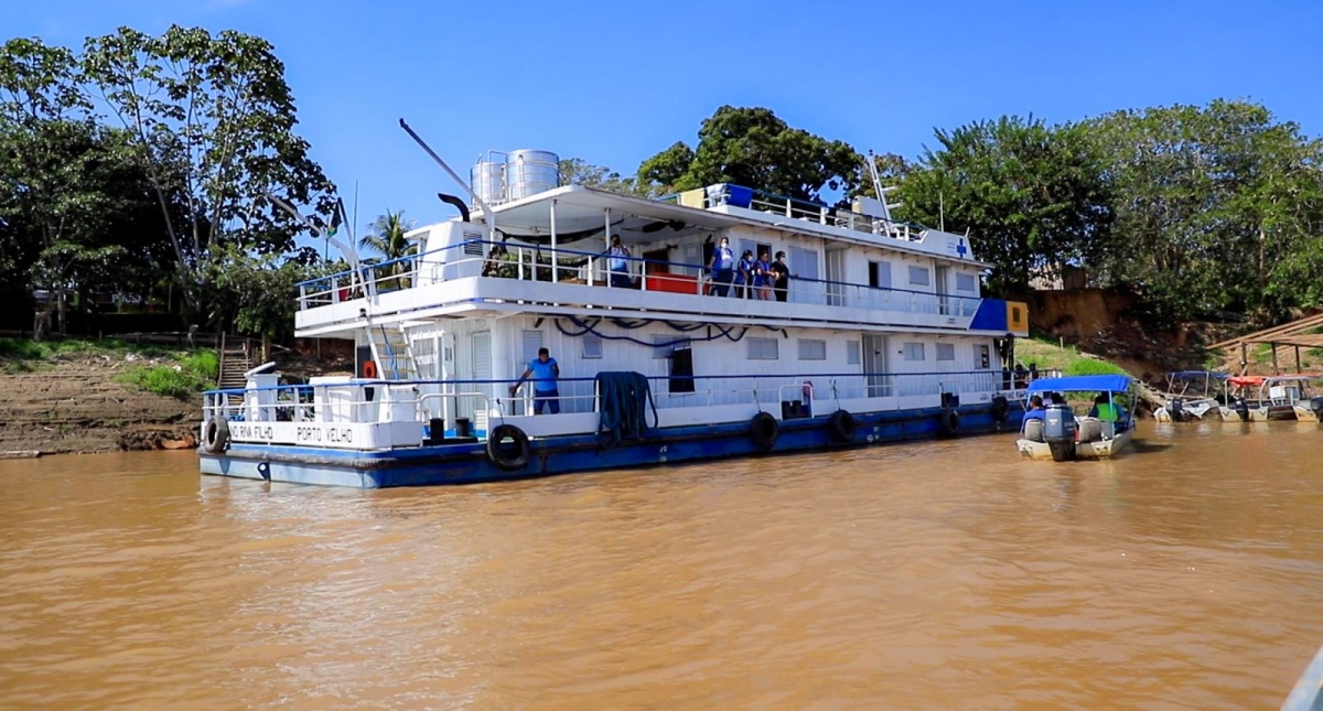 Barco Saúde leva atendimentos para comunidades ribeirinhas nesta sexta-feira (25)