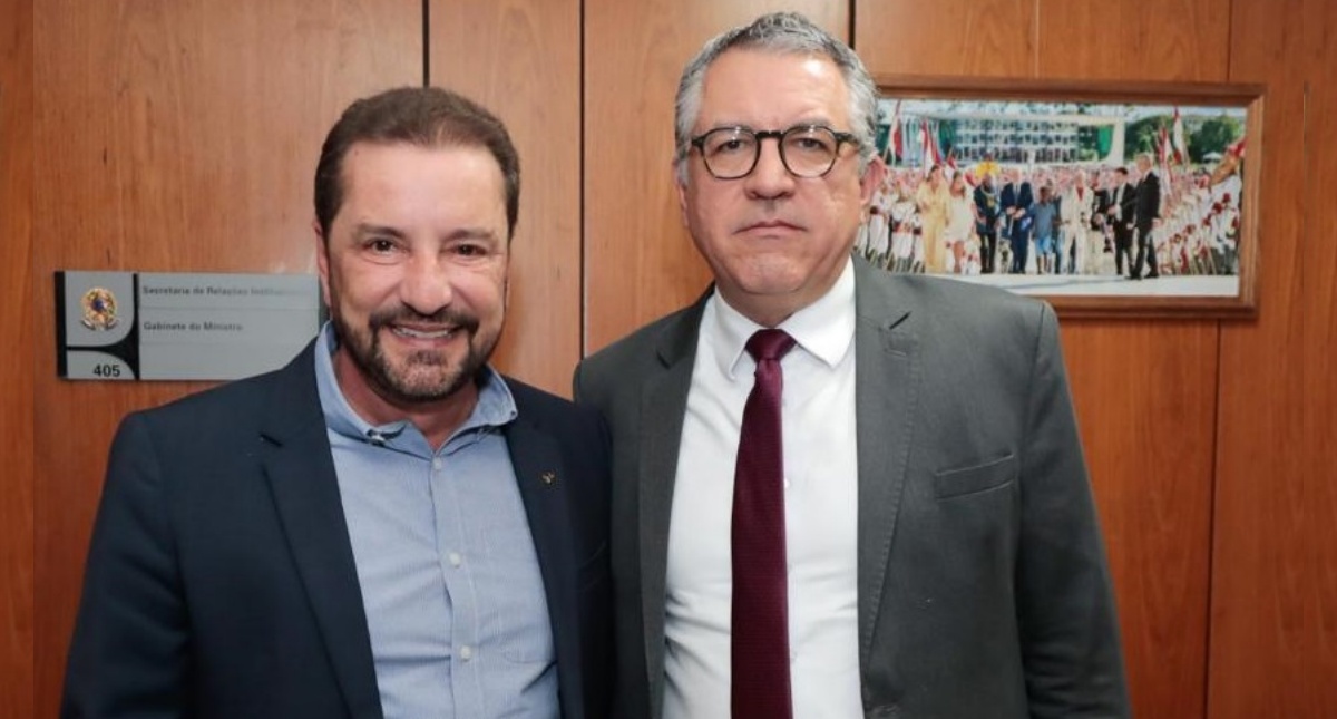 Prefeito Hildon Chaves se reúne com ministro de Relações Institucionais em Brasília