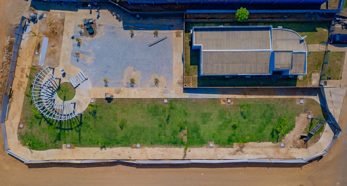 Obras da praça pública do Jardim dos Estados seguem avançando - News Rondônia Obras da praça pública do Jardim dos Estados seguem avançando