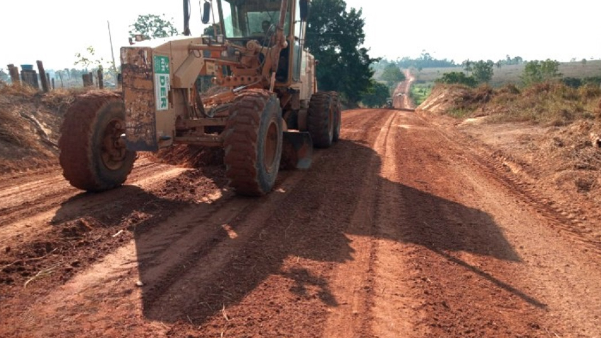 DER executa recuperação de 20 quilômetros de rodovia entre Vale do Paraíso e distrito de Bom Jesus - News Rondônia