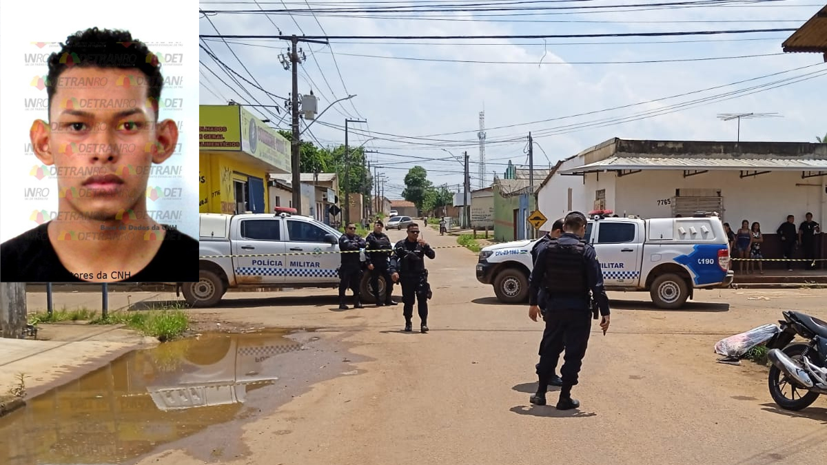 NO TEIXEIRÃO: Motociclista é morto a tiros na zona leste - News Rondônia