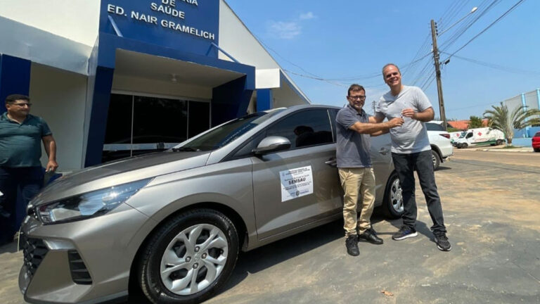 Alan Queiroz entrega veículo à Semsau e aloca recursos para reforma de unidade de saúde em Governador Jorge Teixeira - News Rondônia