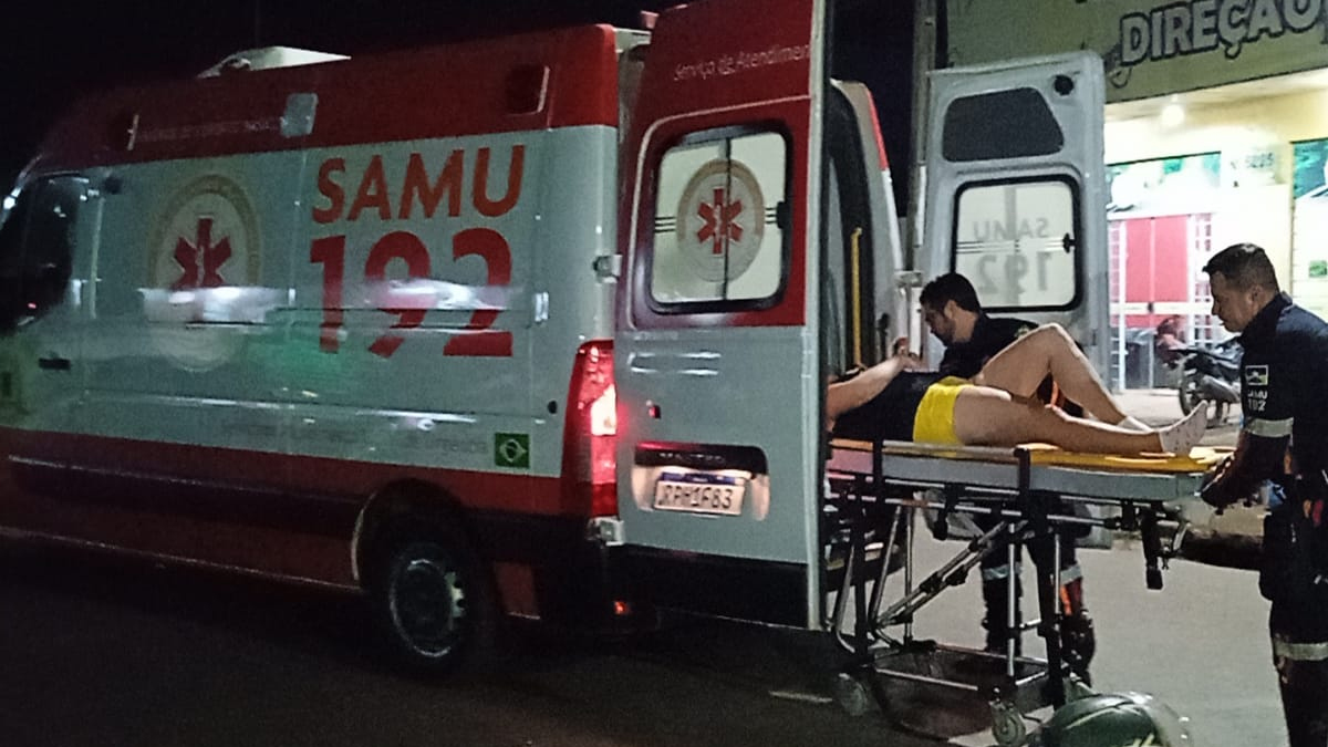 Colisão entre carro e moto deixa mulher ferida na Rio de Janeiro - News Rondônia