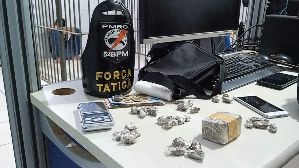 BECO ELETRONORTE: Homem é preso com drogas em casa abandonada no Aponiã - News Rondônia