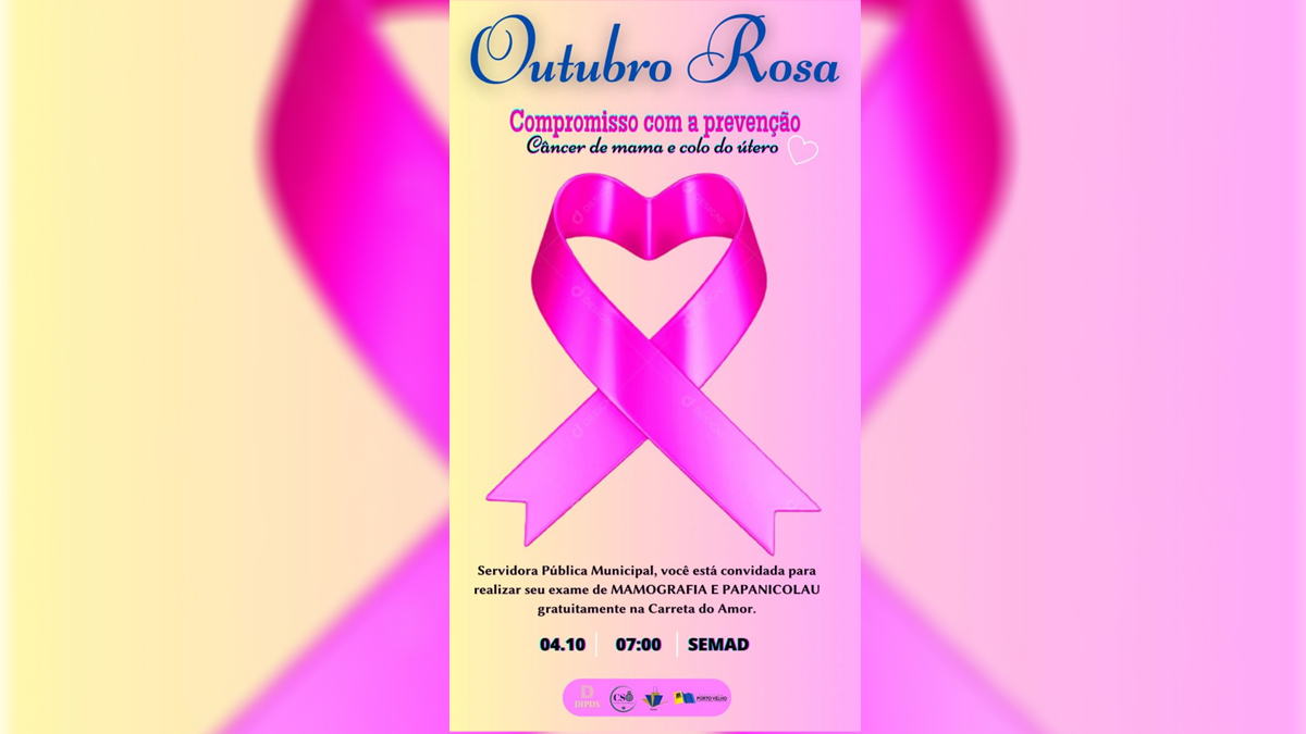 OUTUBRO ROSA - Prefeitura realiza campanha voltada à saúde das servidoras com exames preventivos - News Rondônia