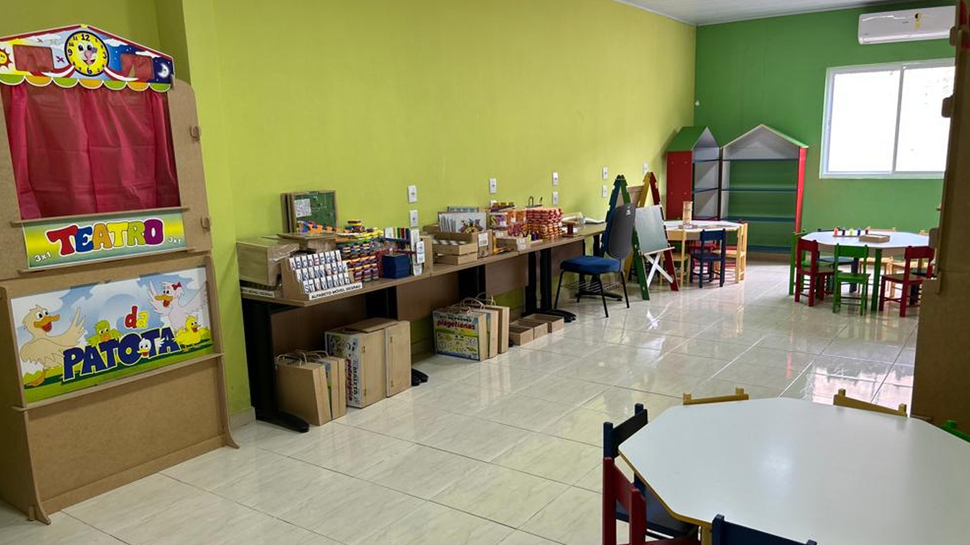 Brinquedoteca é instalada na Biblioteca Estadual Dr. José Pontes Pinto da capital - News Rondônia