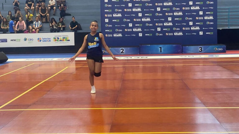 Ginasta do Programa Talentos do Futuro participa de campeonato brasileiro em Florianópolis - News Rondônia