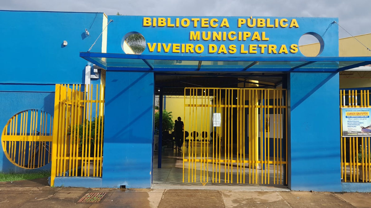 Biblioteca Viveiro das Letras abrirá normalmente na sexta-feira (8) após feriado - News Rondônia