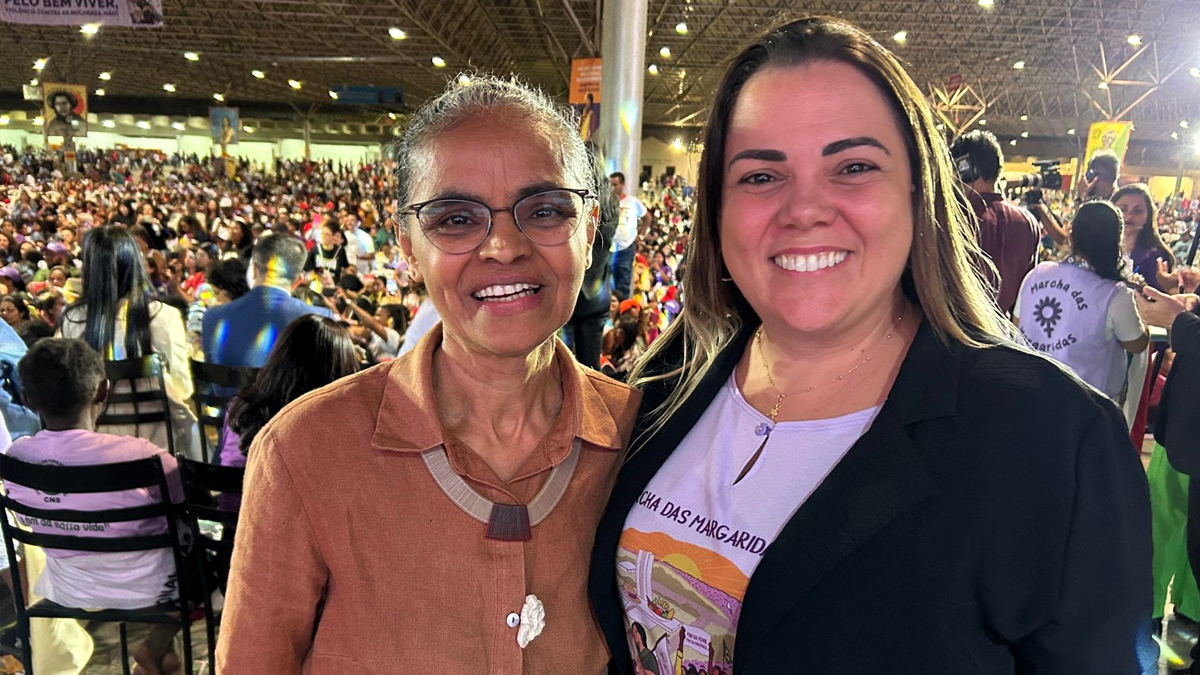 Cláudia de Jesus e ministra Marina Silva se encontram e falam de agenda ambiental - News Rondônia
