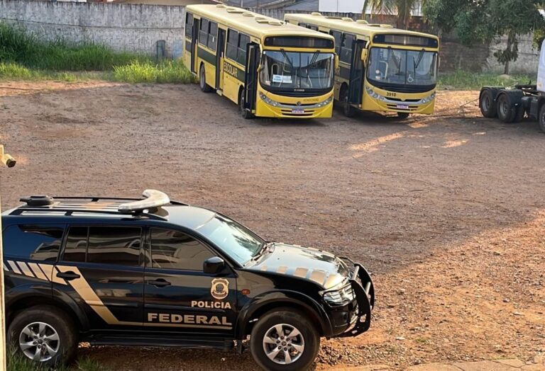 PF realiza operação contra fraude em licitação de transporte escolar em Rondônia
