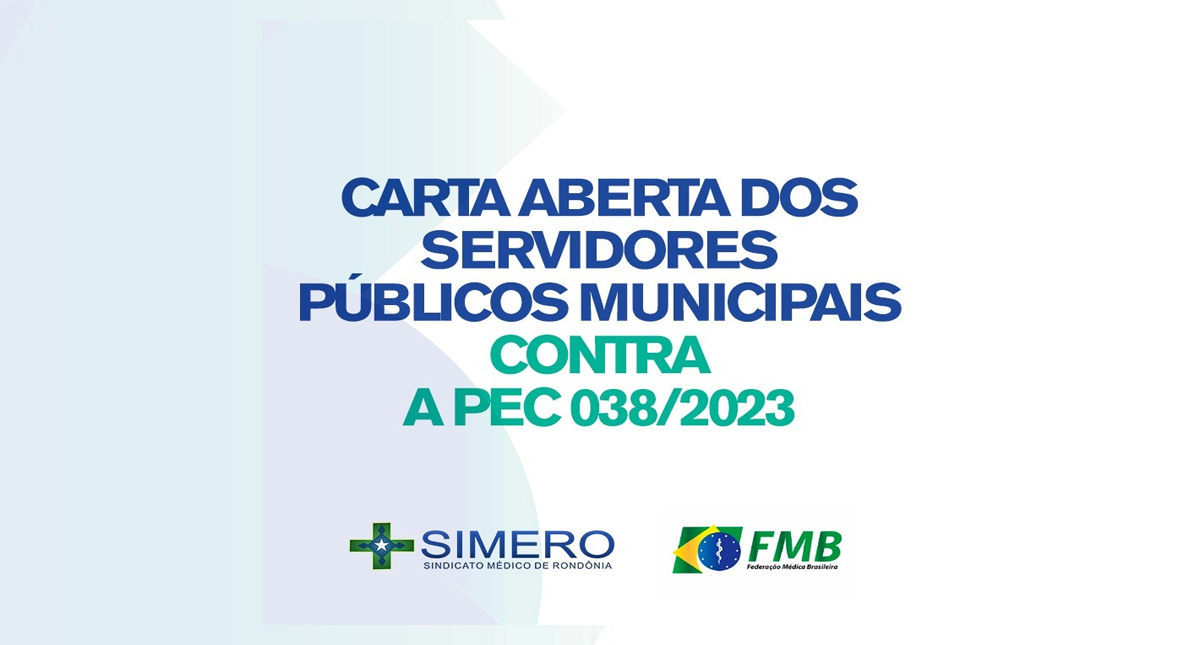 Carta aberta - Servidores públicos municipais contra a PEC 038/2023