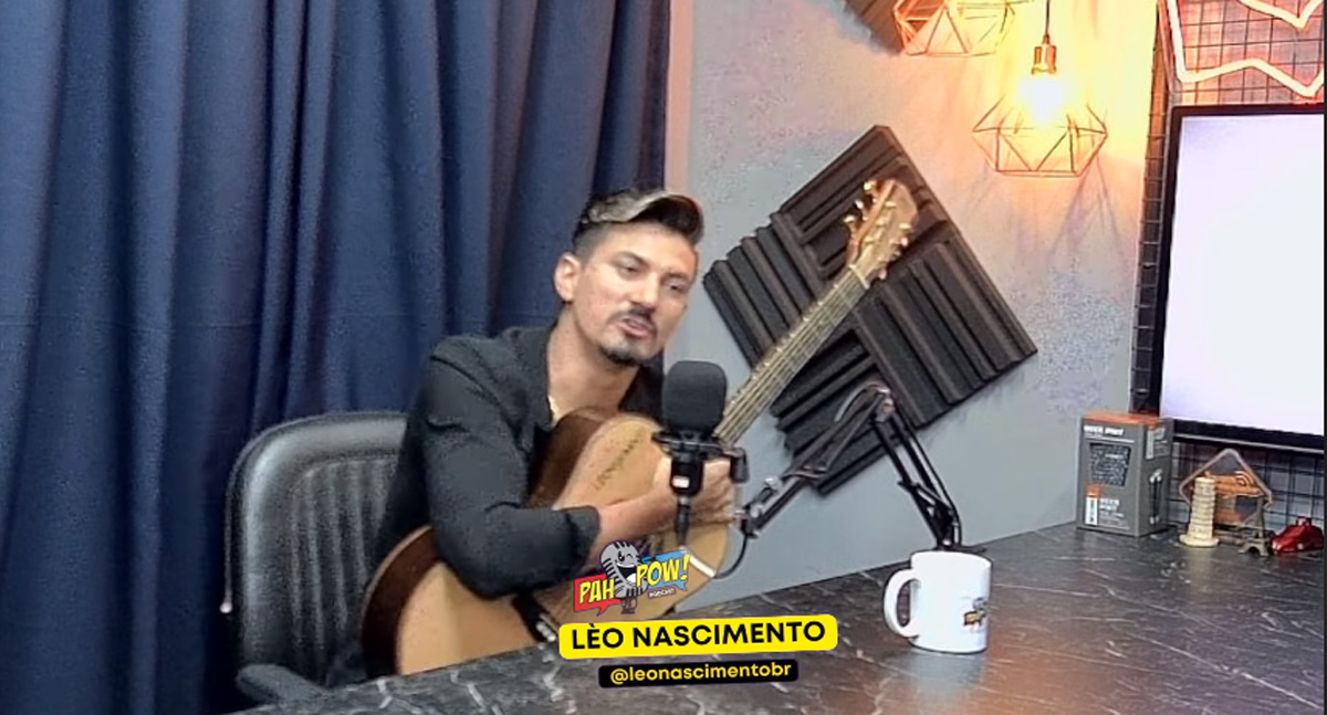 Cantor e compositor, Léo Nascimento, fala sobre carreira e projetos no Podcast PahPow