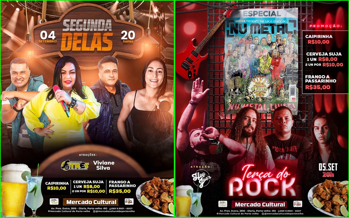FORRÓ DE INDEPENDÊNCIA - Quatro bandas e seus convidados nesta quarta no Mercado Cultural - News Rondônia