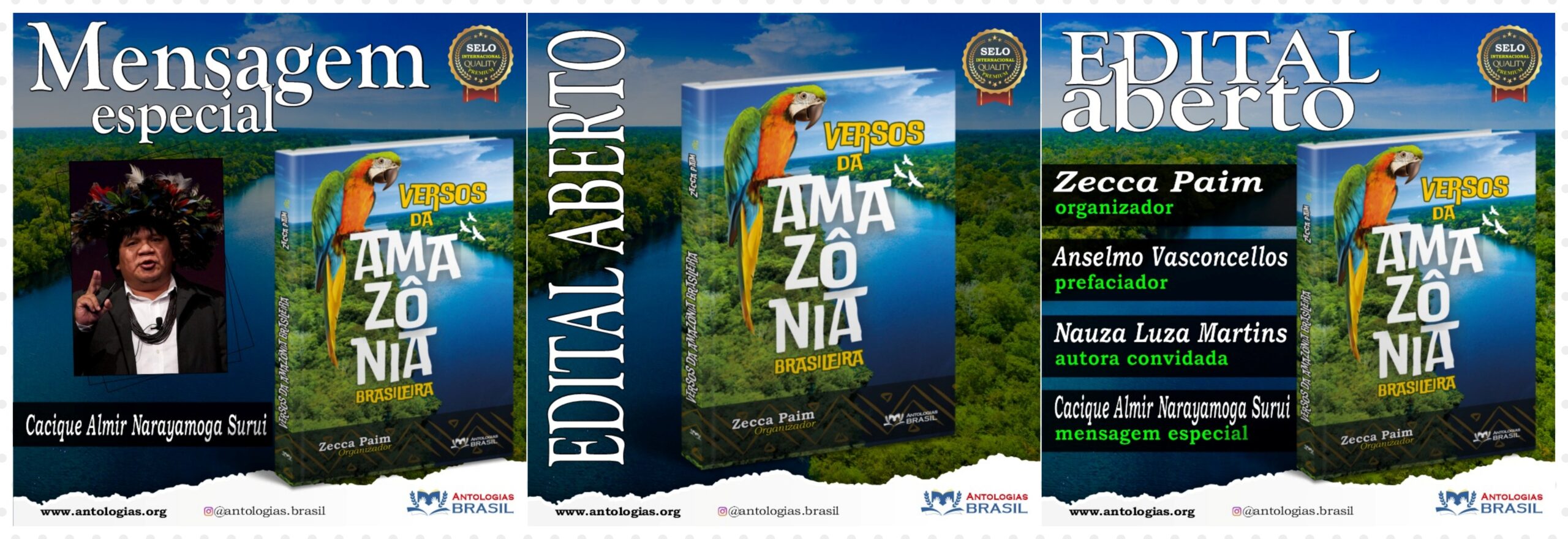 Professor, Escritor e Poeta Rondoniense organiza antologia ‘Versos da Amazônia Brasileira” - Inscrições estão abertas - News Rondônia